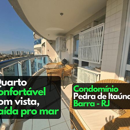 Quarto Privativo Em Apto Barra Com Vista - Com Anfitriao Рио-де-Жанейро Экстерьер фото